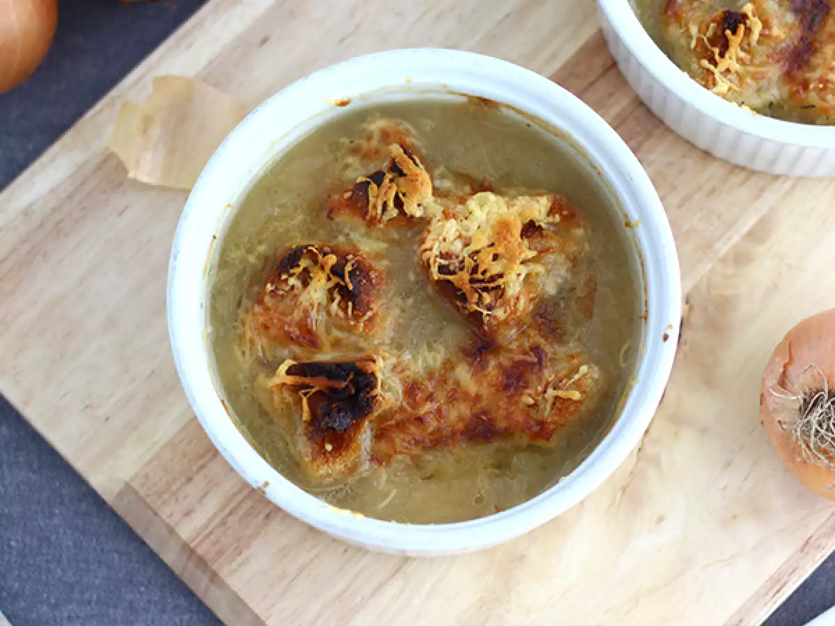 Čebulna juha, klasika - fotografija 2