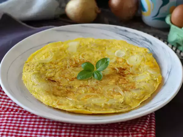 Recept Čebulna omleta, okusen in enostaven za pripravo recept