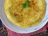 Čebulna omleta: okusen in zelo preprost recept, fotografija 3