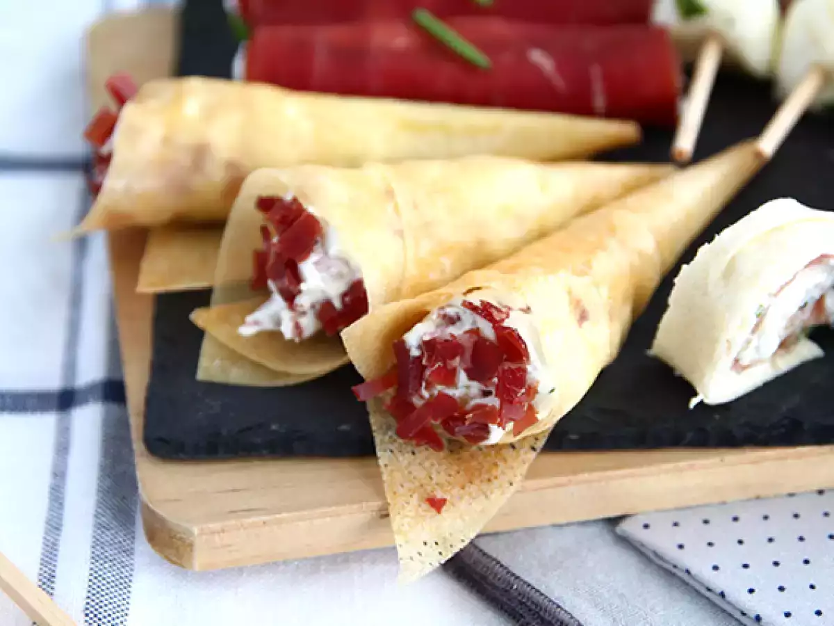 Četverica aperitivov iz suhega mesa - fotografija 4