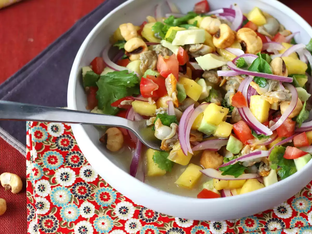 Ceviche s petelini v pločevinkah - fotografija 2