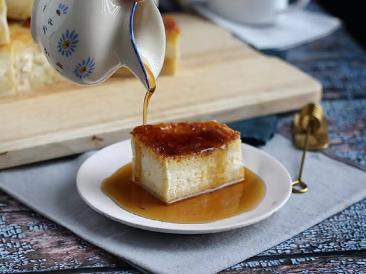 Cheesecake ploščice s francoskimi toastki - fotografija 5