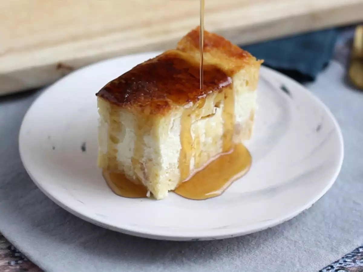 Cheesecake ploščice s francoskimi toastki - fotografija 7