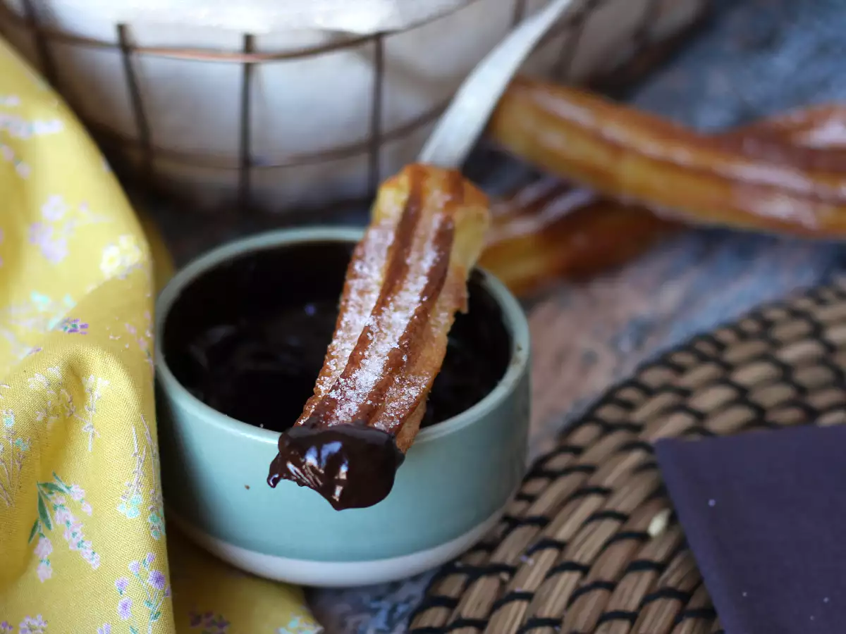 Churrosi iz cvrtnika na vroč zrak - fotografija 3
