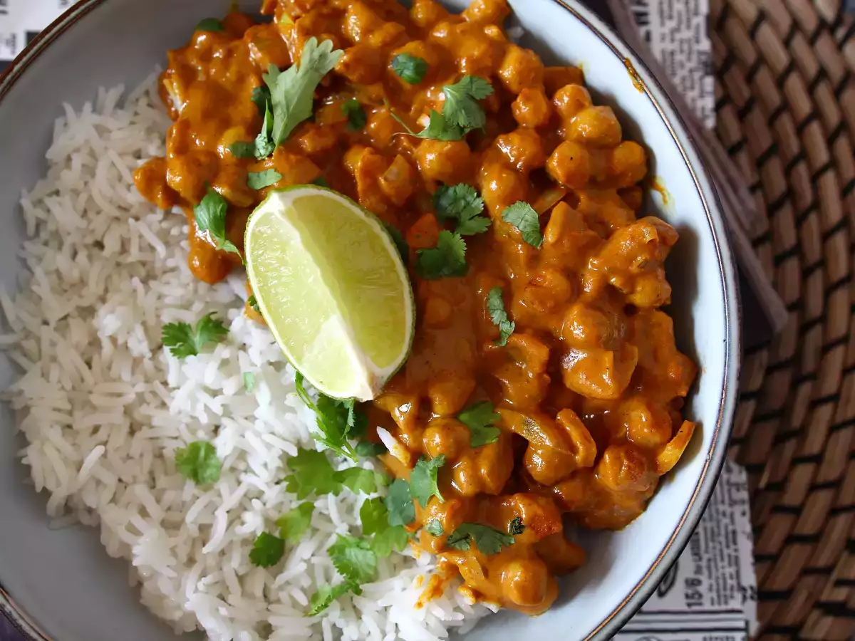 Čičerikin kari – slasten veganski recept - fotografija 2