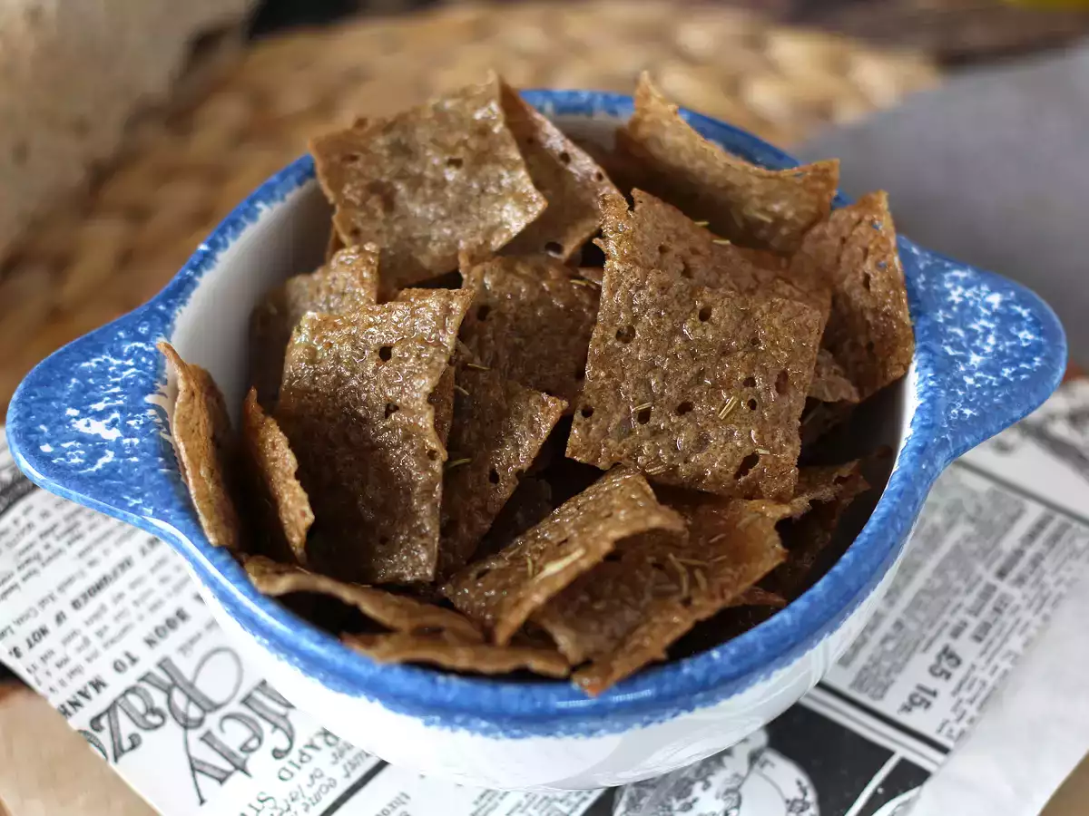 Čips iz ajdovih palačink: kot nalašč za aperitiv! - fotografija 3