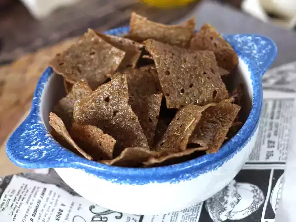 Recept Čips iz ajdovih palačink: kot nalašč za aperitiv!