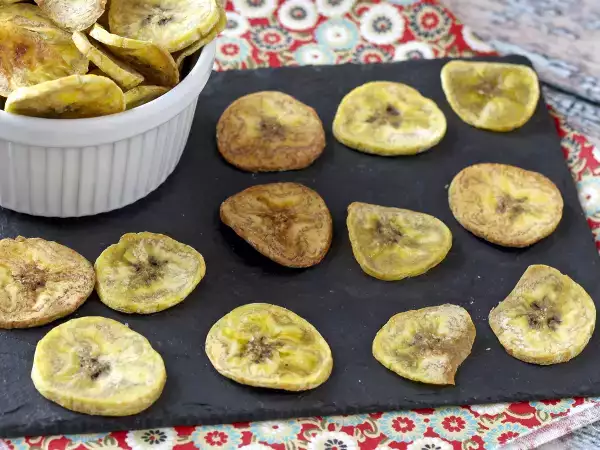 Recept Čips iz kuhinjskih banan iz pečice