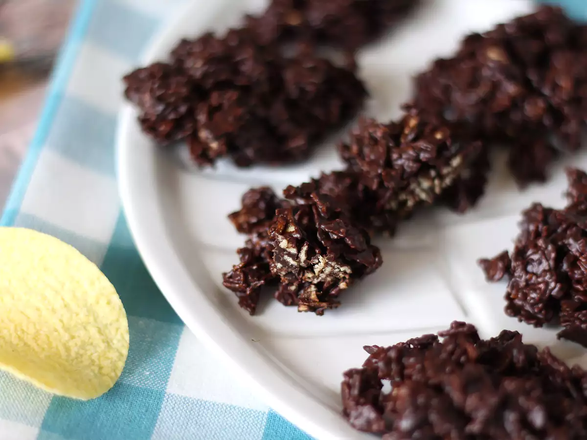 Čokolada Pringles v peščenih vrtnicah - fotografija 4