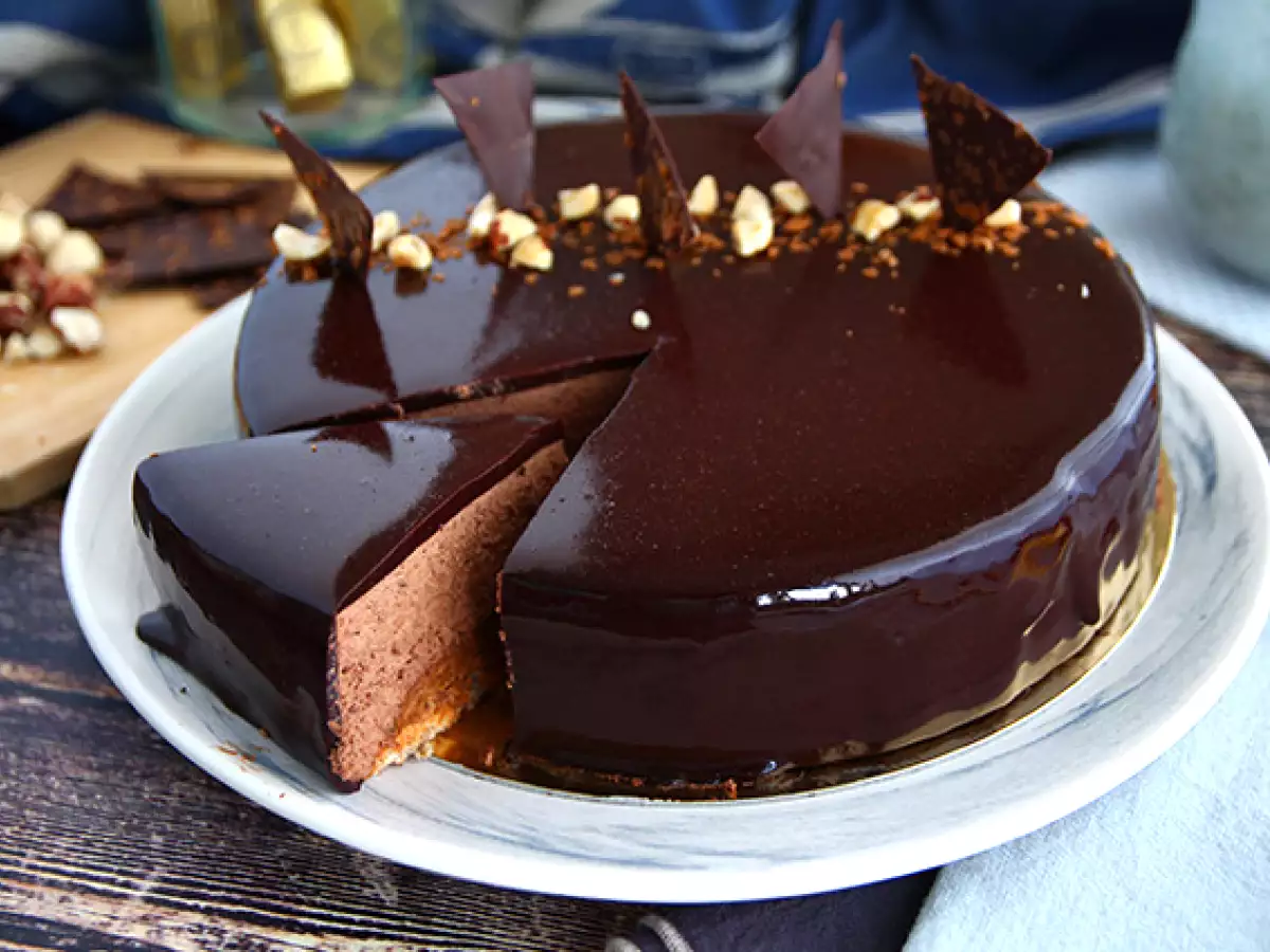 Čokoladna torta Royal oziroma Trianon (video in nasveti) - fotografija 2