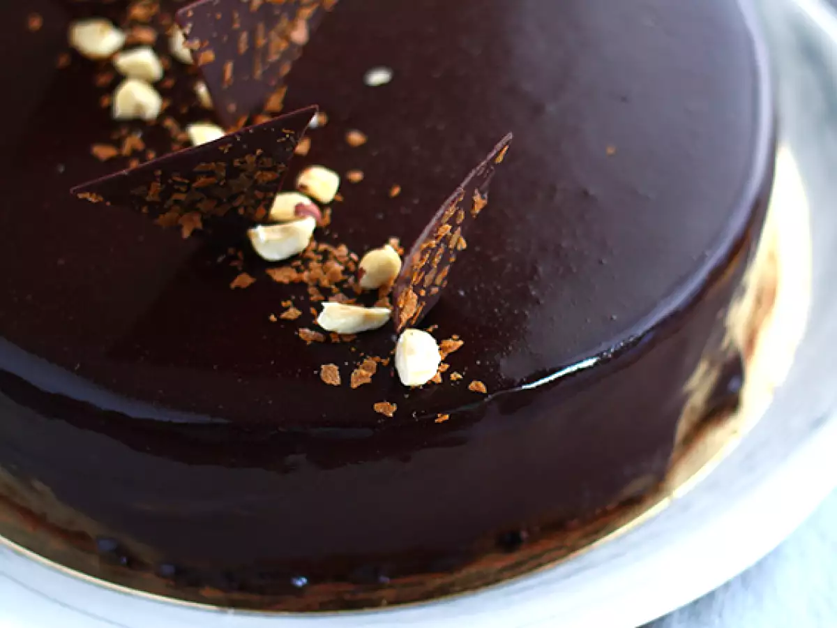 Čokoladna torta Royal oziroma Trianon (video in nasveti) - fotografija 5