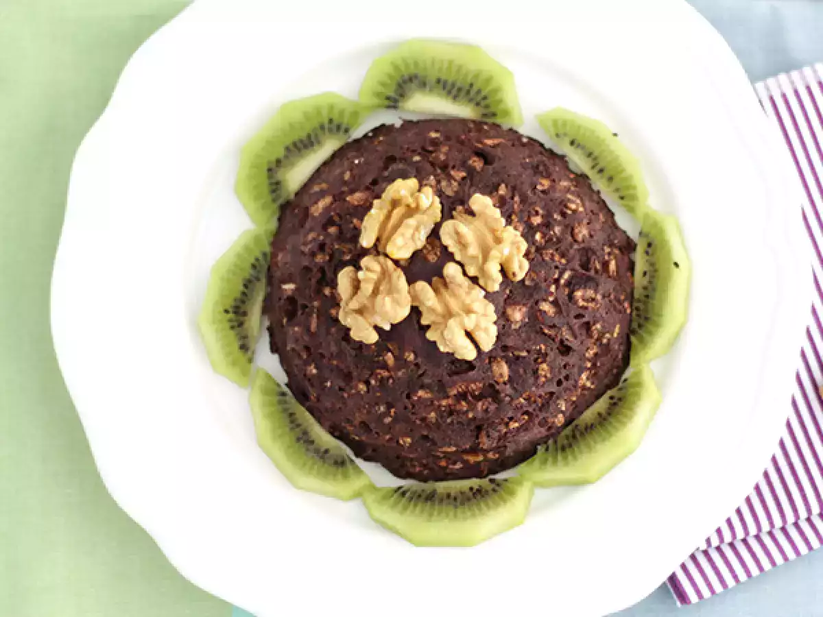 Čokoladna torta s skledo - brez laktoze - fotografija 2