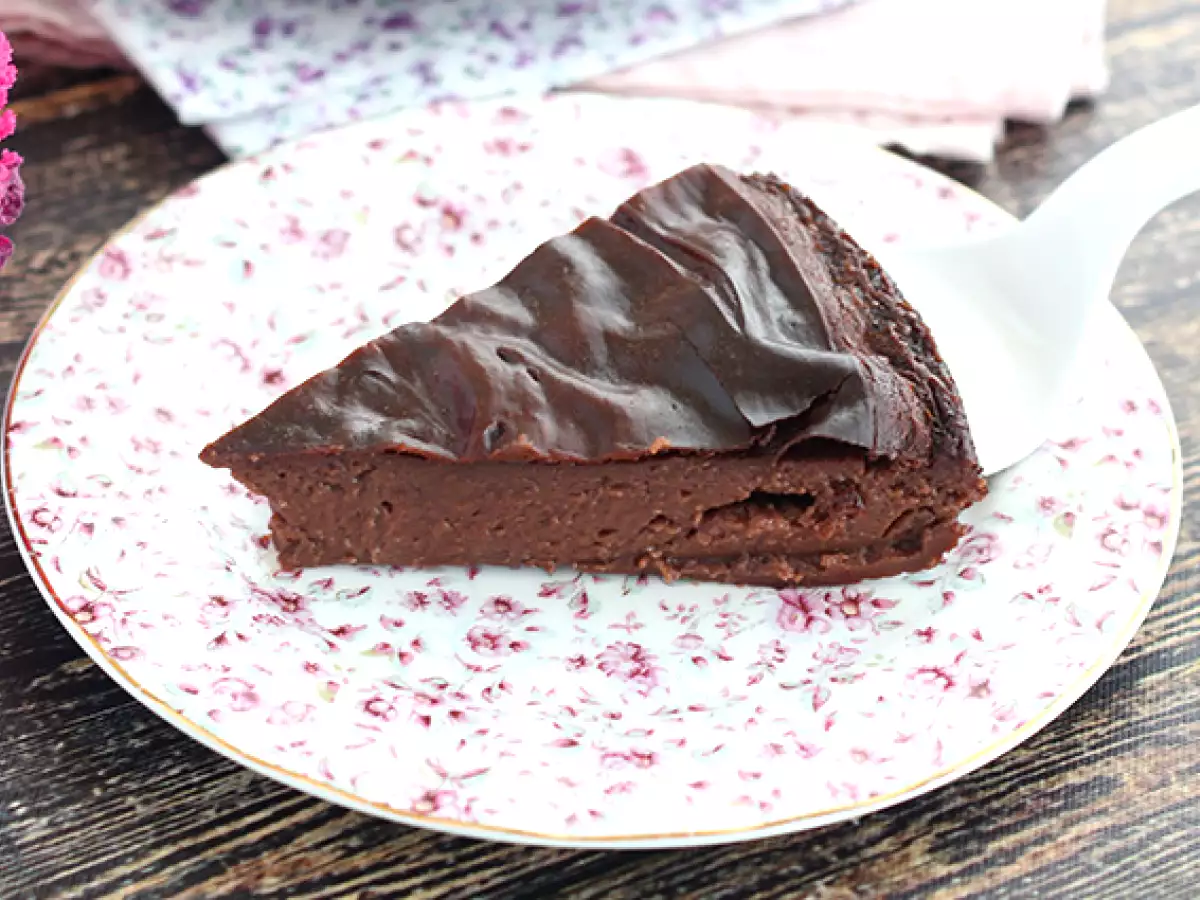 Čokoladni flan (brez glutena) - fotografija 4