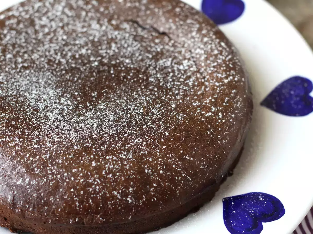 Čokoladni fondant z beljakovinami: preprost recept s sirotko - fotografija 5