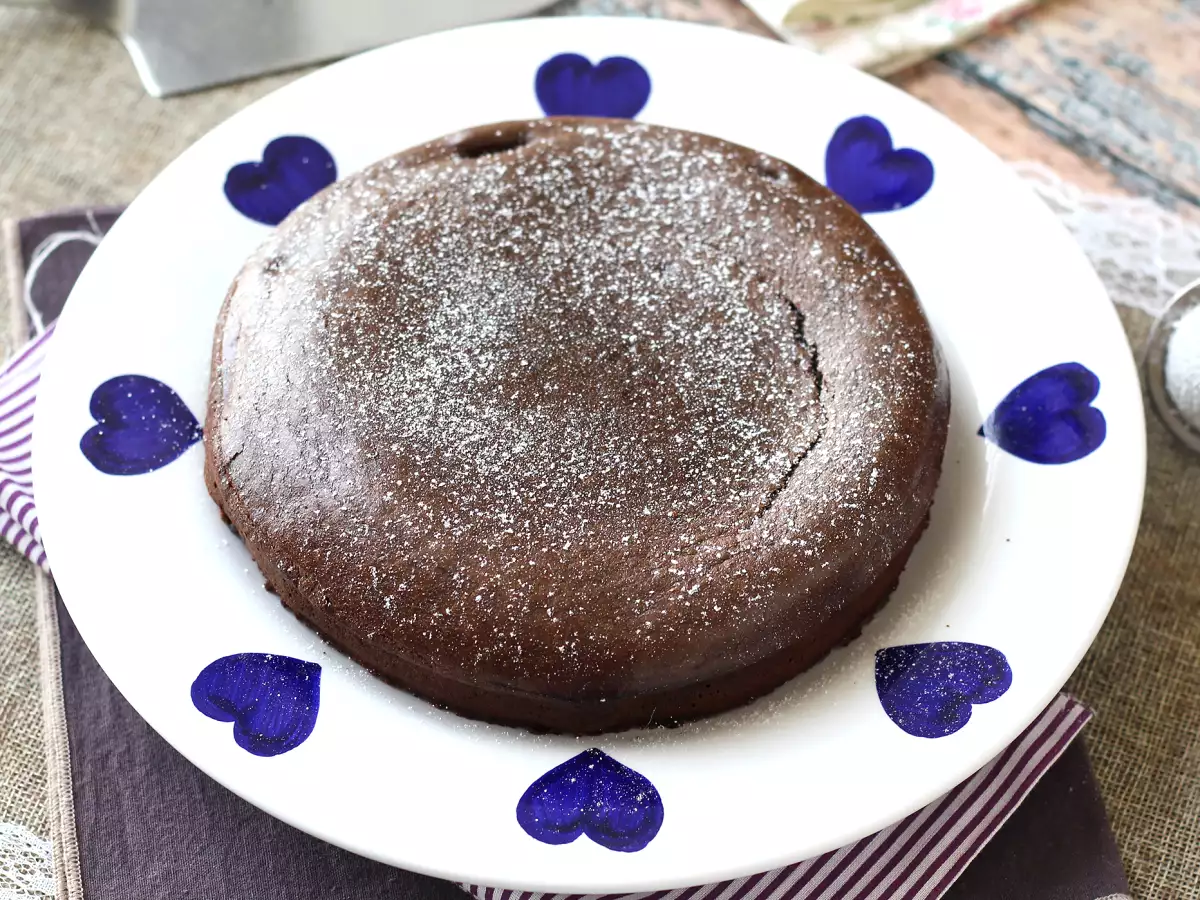Čokoladni fondant z beljakovinami: preprost recept s sirotko - fotografija 9