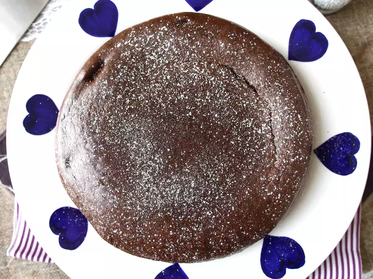 Čokoladni fondant z beljakovinami: preprost recept s sirotko - fotografija 11