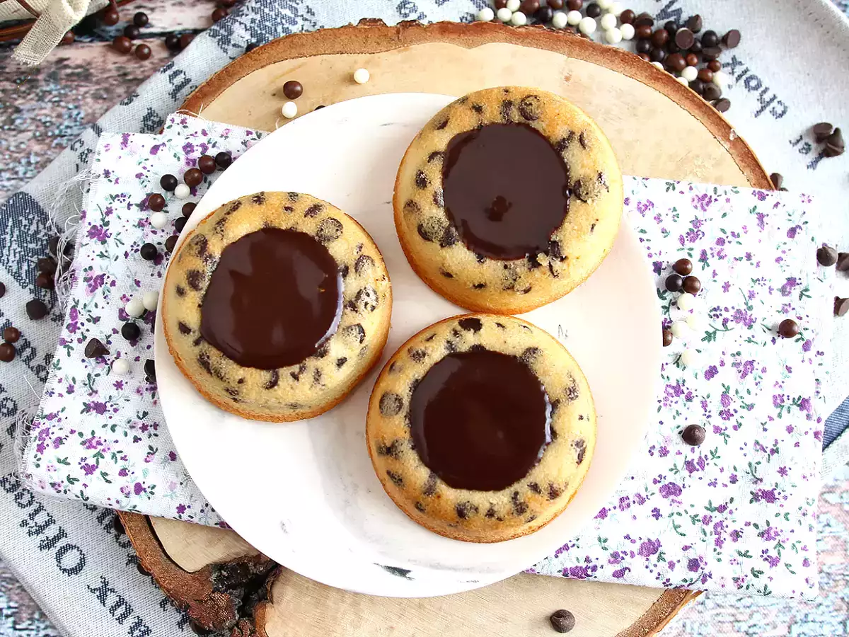 Čokoladno tigrovo pecivo - hrustljav ganache - fotografija 2