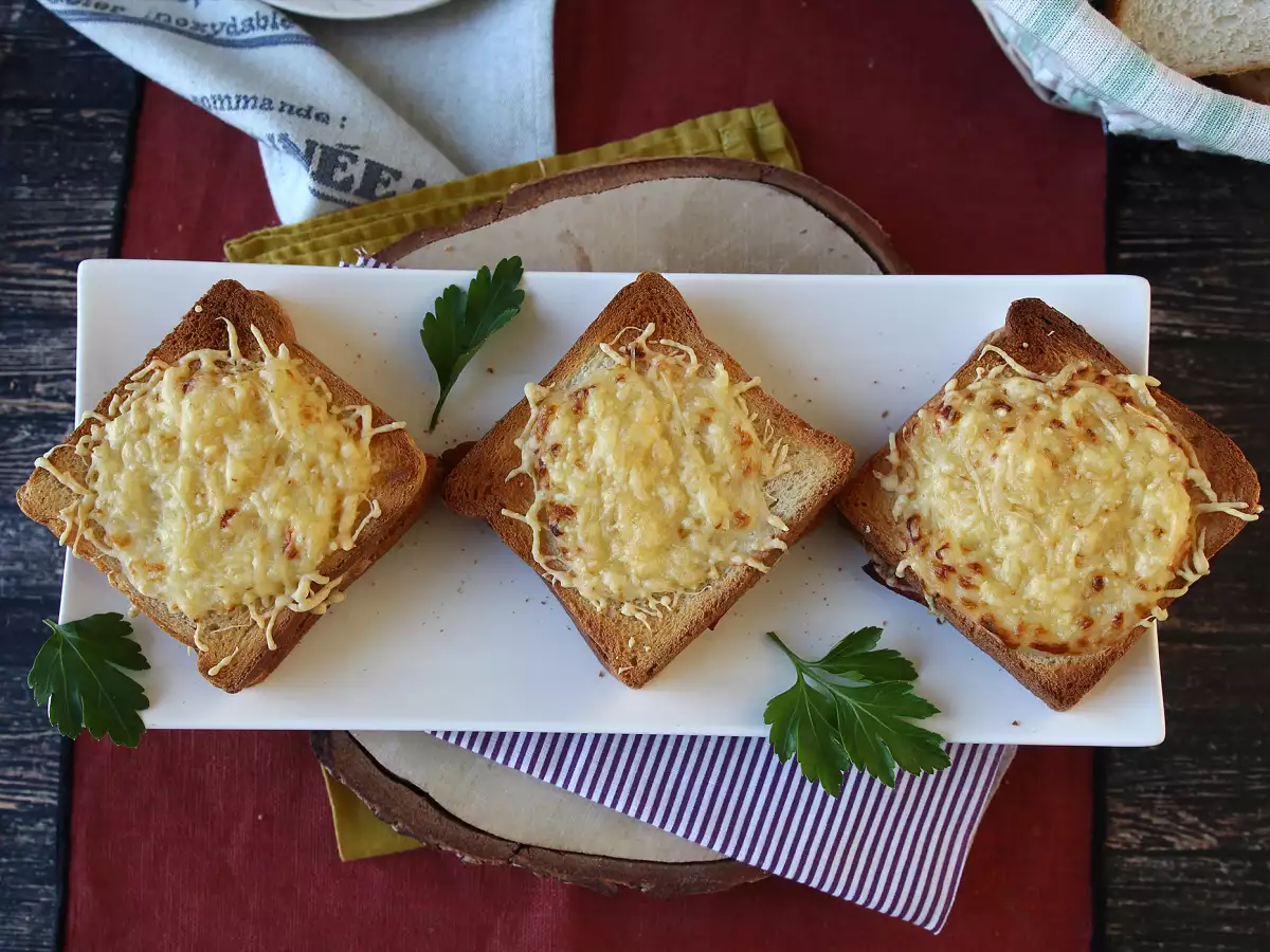 Croque-monsieur v cvrtniku na vroč zrak - fotografija 7