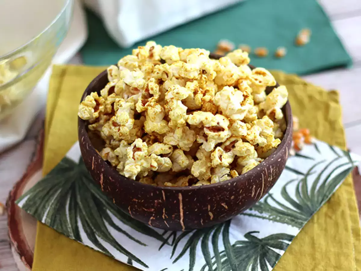 Curried popcorn - fotografija 4