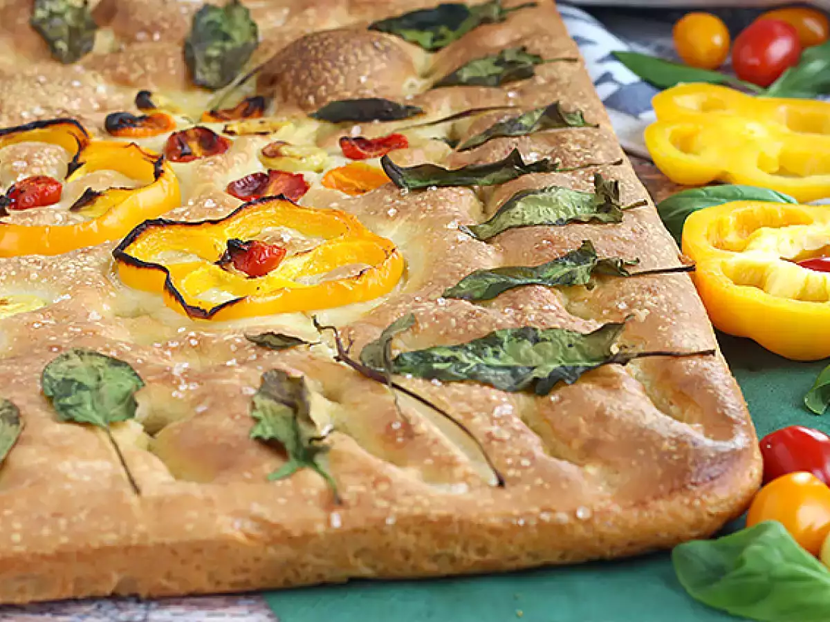 Cvetovi focaccia - umetnost focaccia - fotografija 8