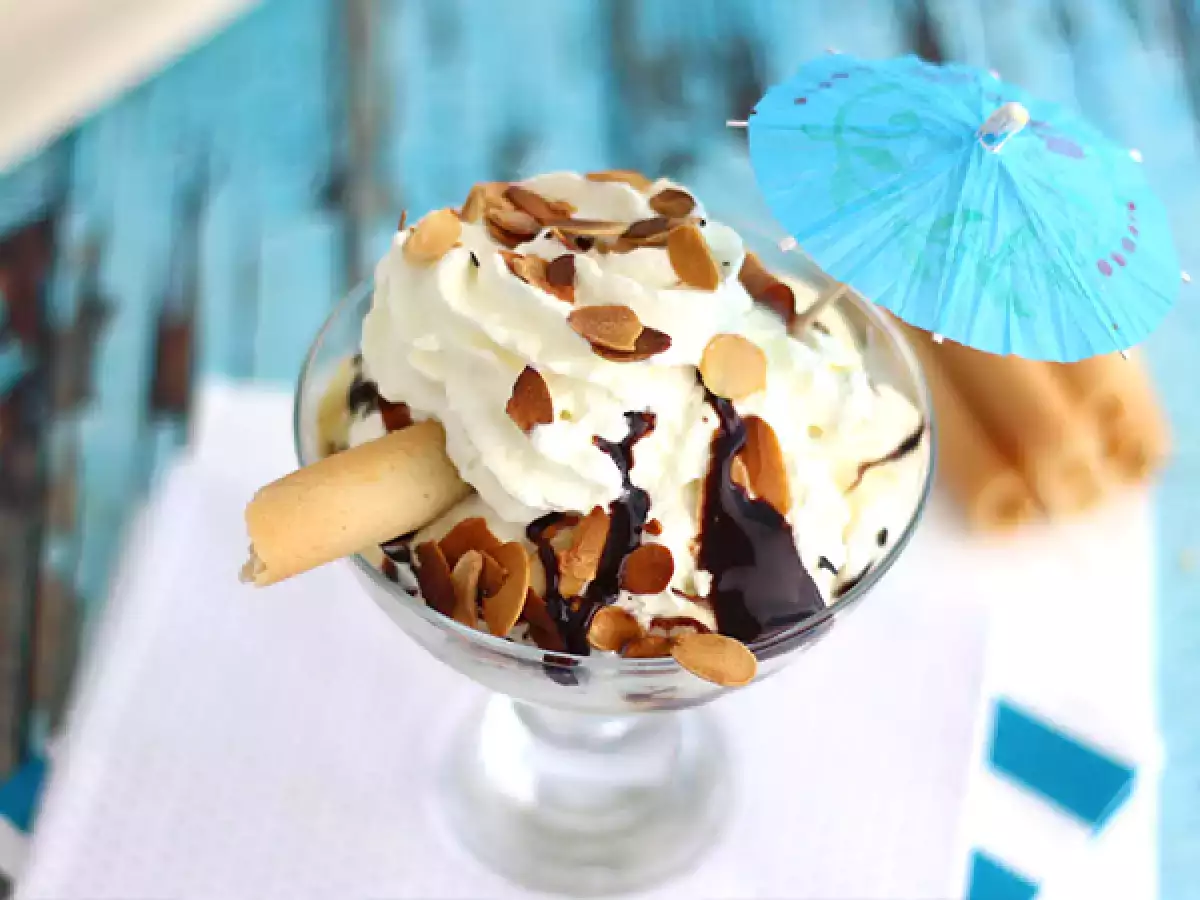 Dame blanche, enostaven sladoled, ki je izjemno gurmanski - fotografija 2