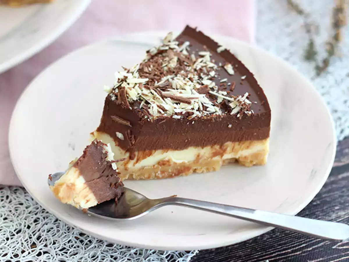 Dodaten fondant 3 čokoladna torta - fotografija 5