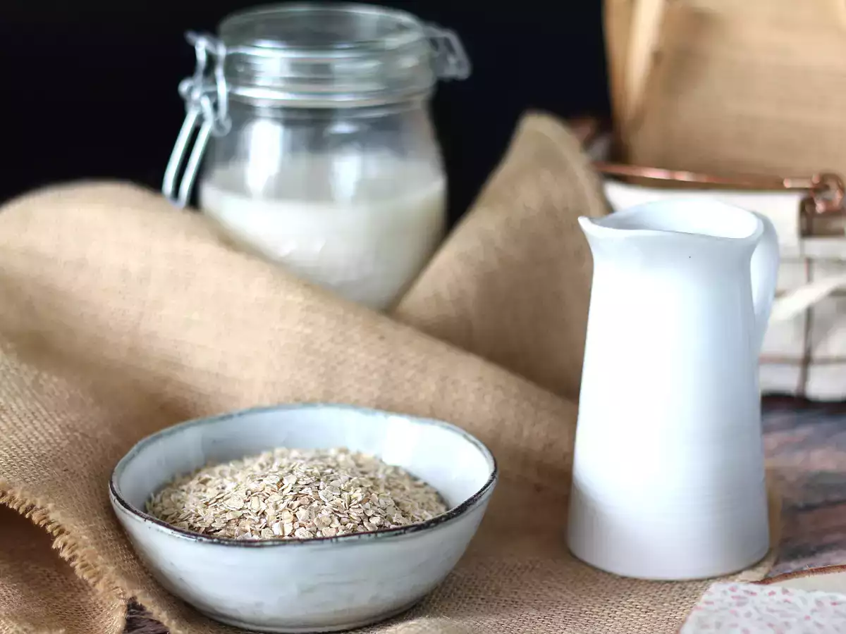 Domače ovseno mleko (enostavno, hitro in varčno! ) - fotografija 4