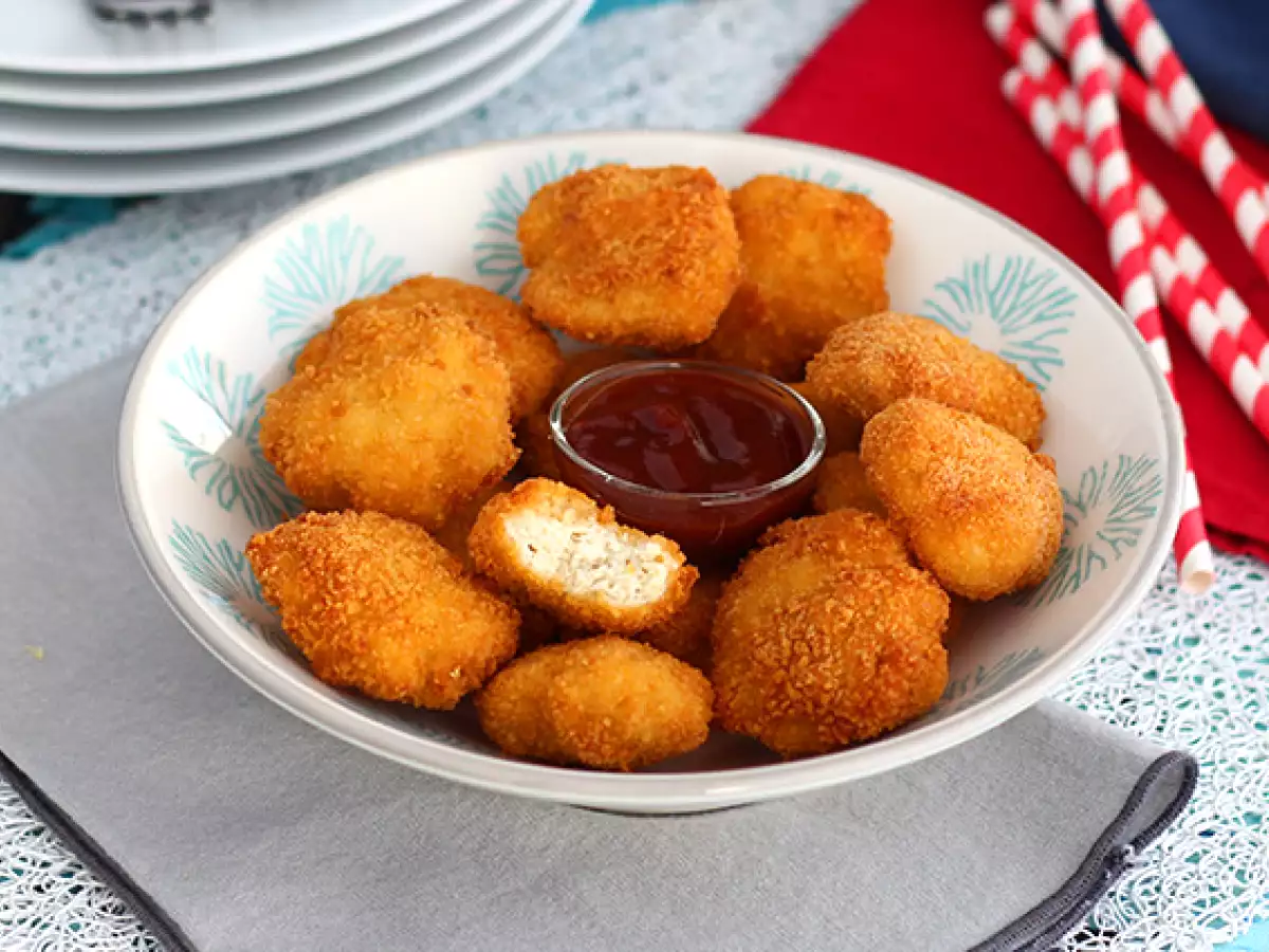 Domači piščančji nuggets