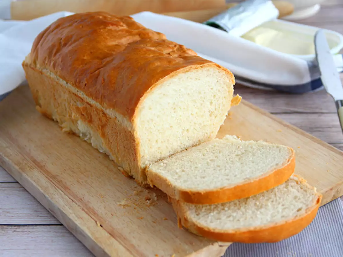 Domači toast kruh za sendviče