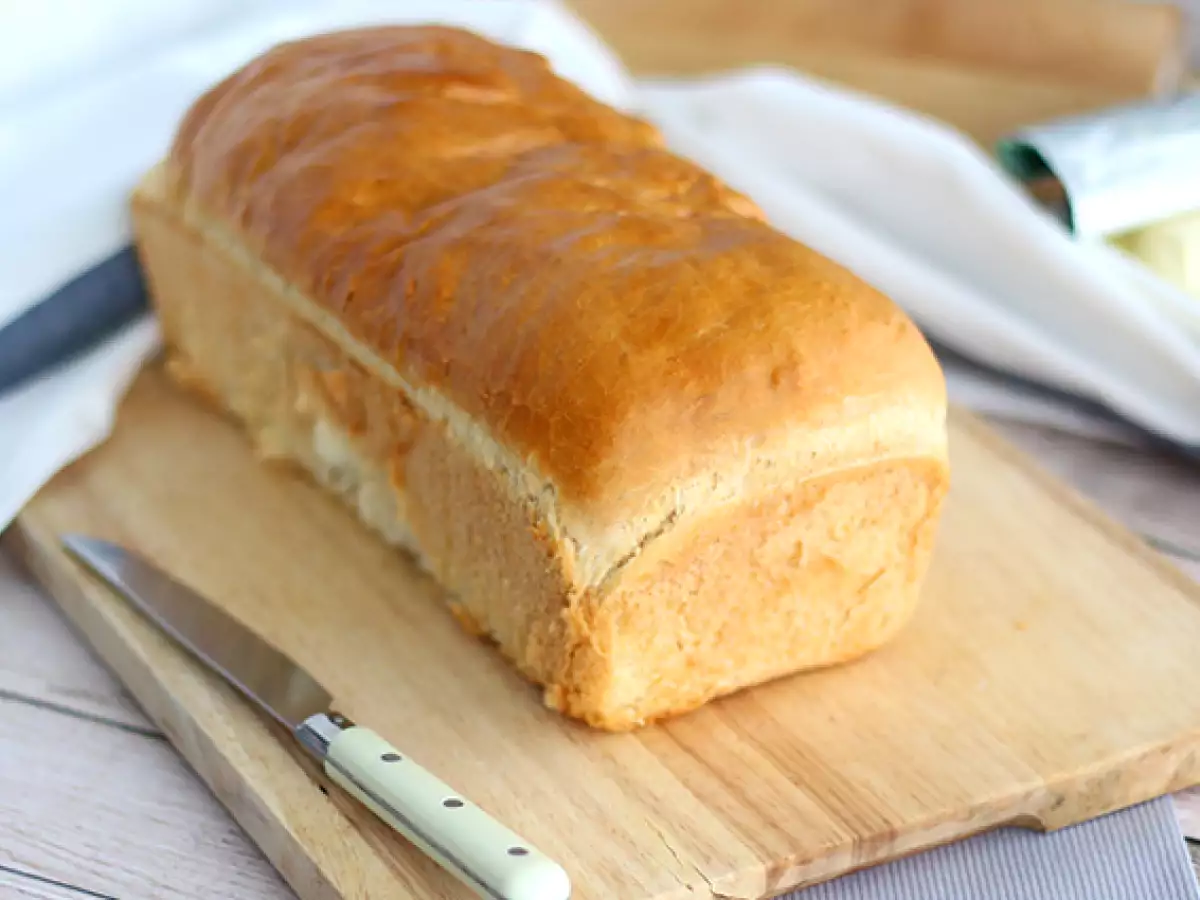 Domači toast kruh za sendviče - fotografija 3