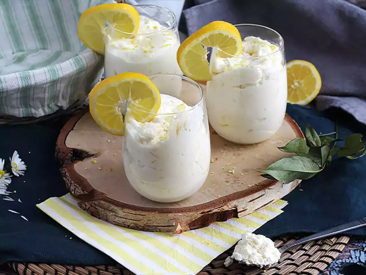 Enostaven limonin mousse - fotografija 4