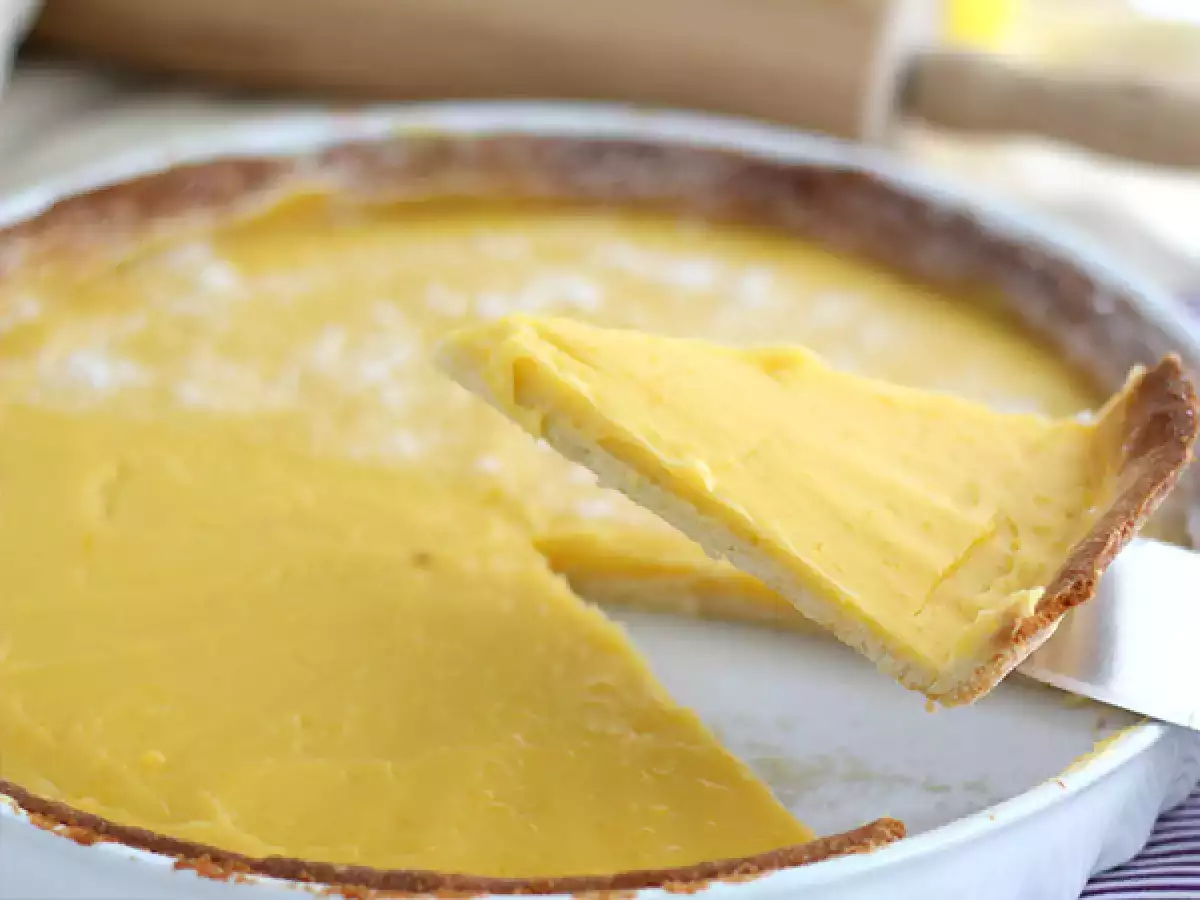 Enostaven limonin tart - fotografija 2