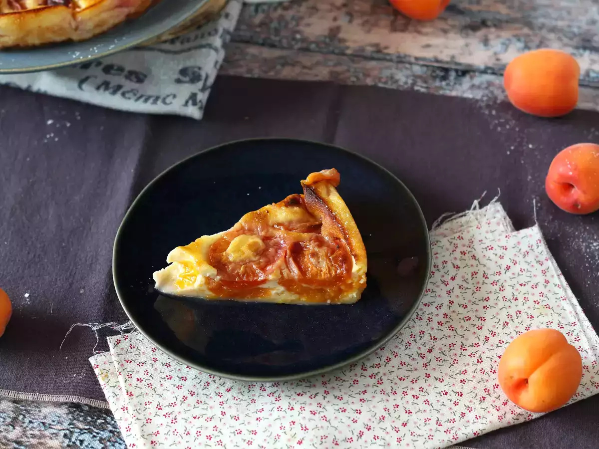 Enostaven marelični clafoutis - fotografija 4