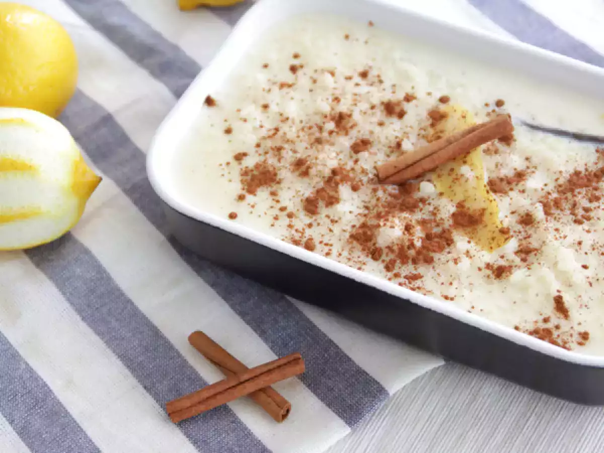 Enostaven mlečni riž - fotografija 3