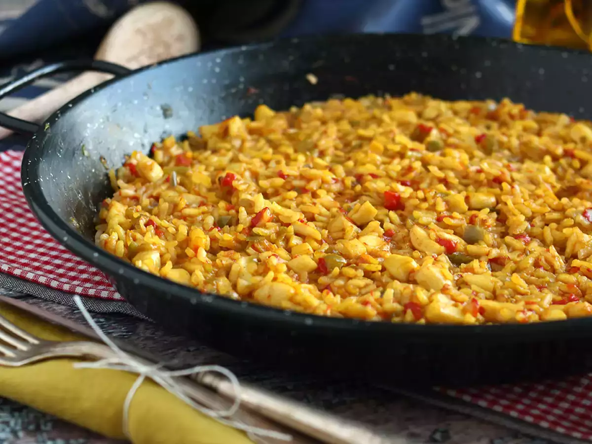 Enostaven riž z lignji - fotografija 2