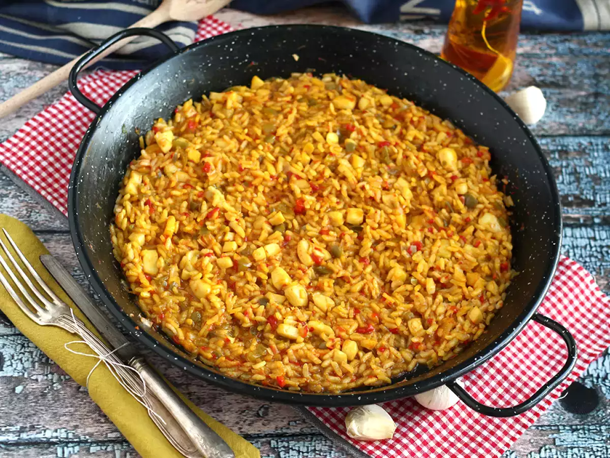 Enostaven riž z lignji - fotografija 3