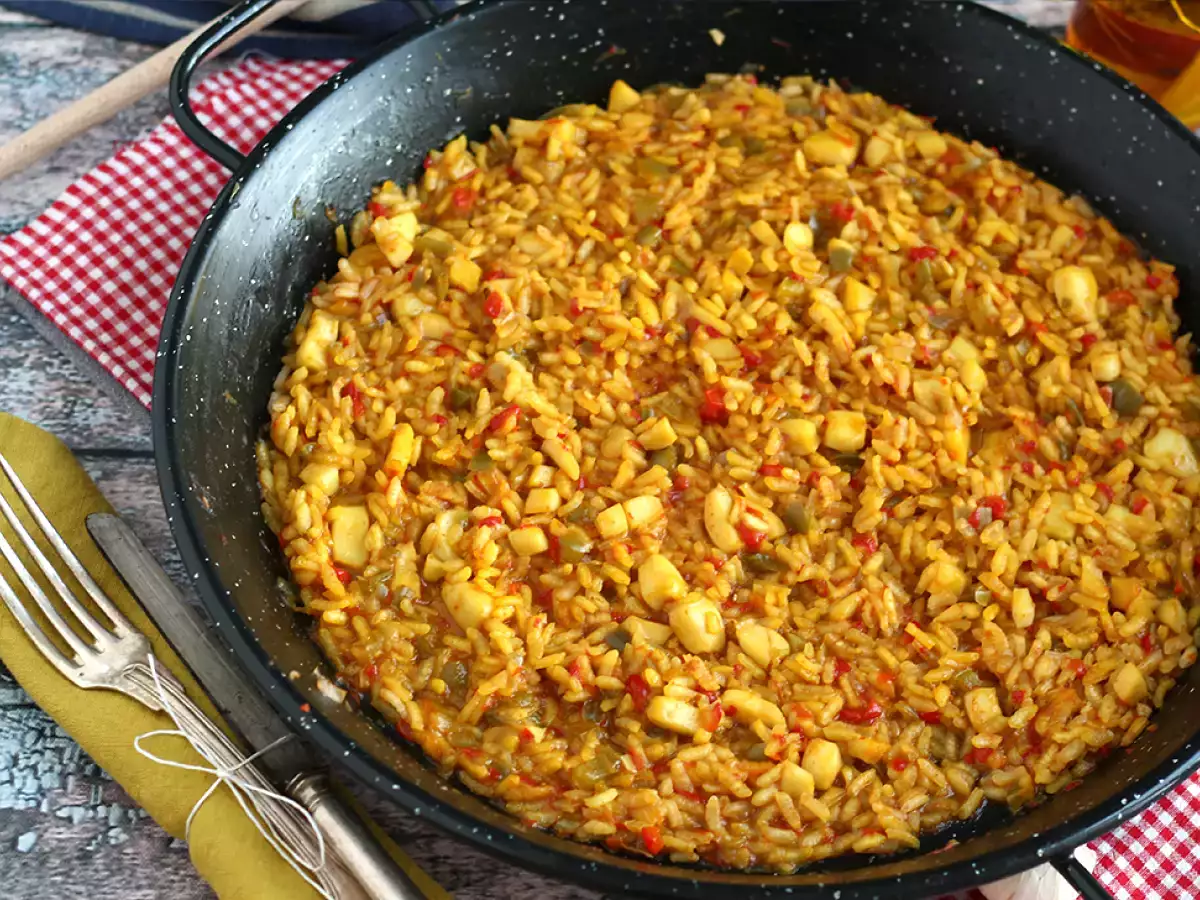 Enostaven riž z lignji - fotografija 4