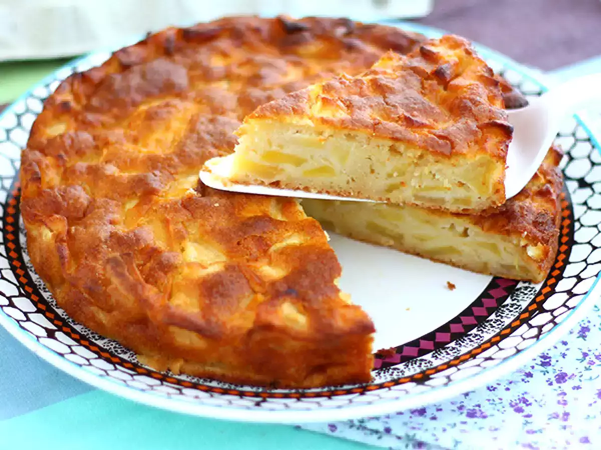 Enostavna jabolčna torta - fotografija 2