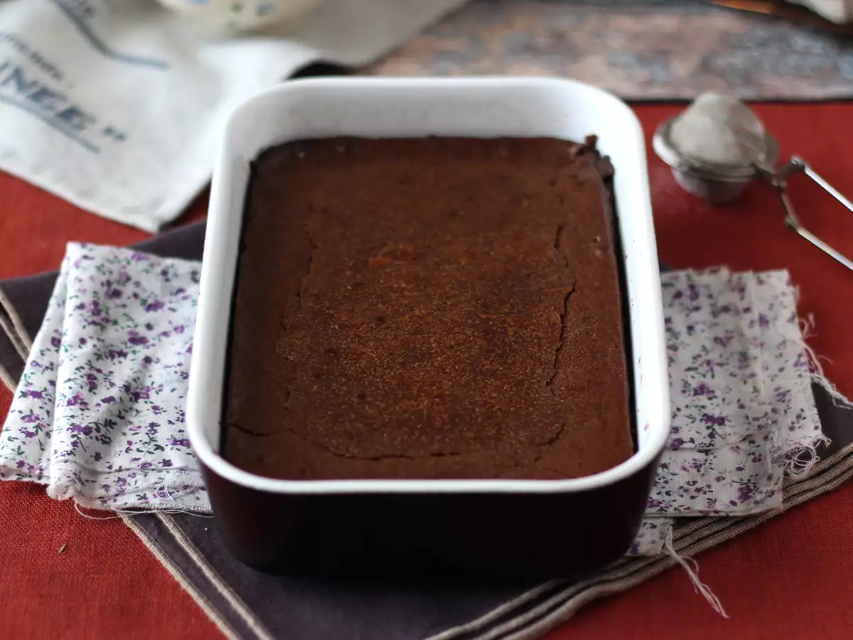 EXTRA FONDANT čokoladna in kostanjeva kremna torta s samo 4 sestavinami - fotografija 2