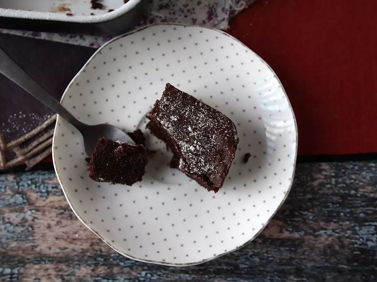 EXTRA FONDANT čokoladna in kostanjeva kremna torta s samo 4 sestavinami - fotografija 3