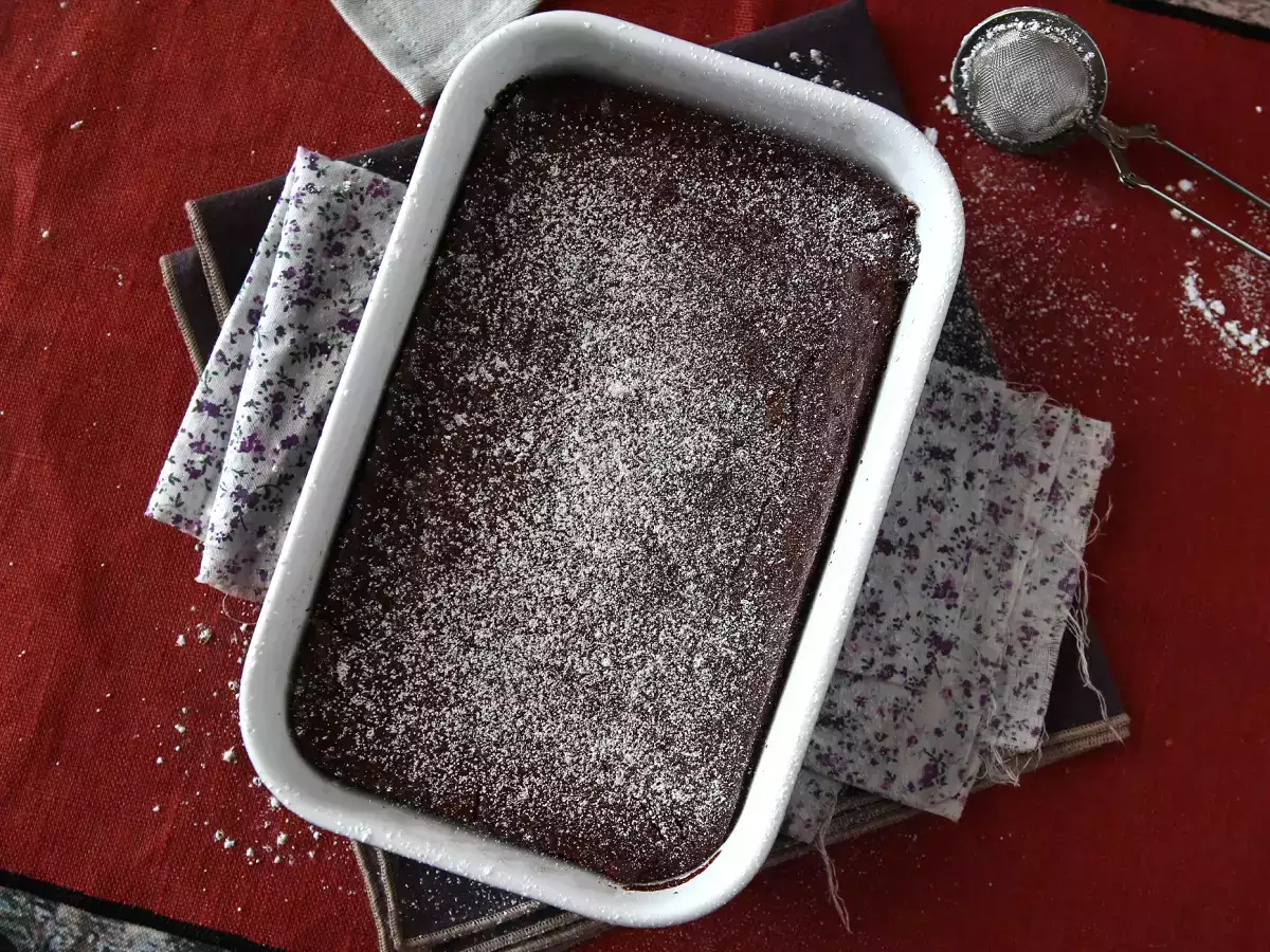 EXTRA FONDANT čokoladna in kostanjeva kremna torta s samo 4 sestavinami - fotografija 4