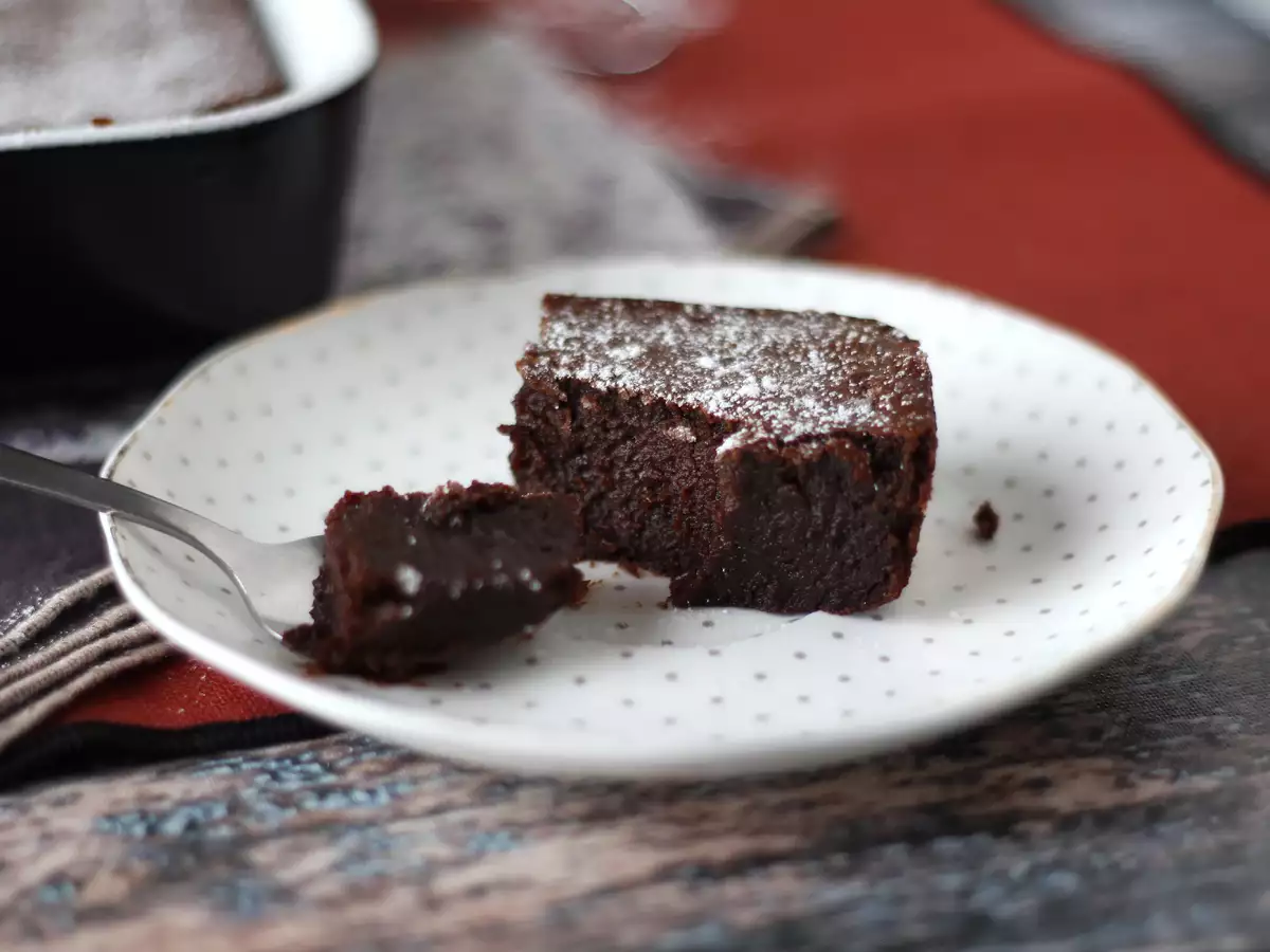 EXTRA FONDANT čokoladna in kostanjeva kremna torta s samo 4 sestavinami - fotografija 5