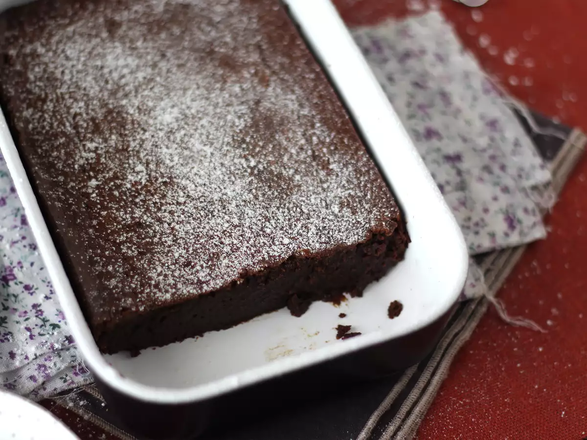 EXTRA FONDANT čokoladna in kostanjeva kremna torta s samo 4 sestavinami - fotografija 8