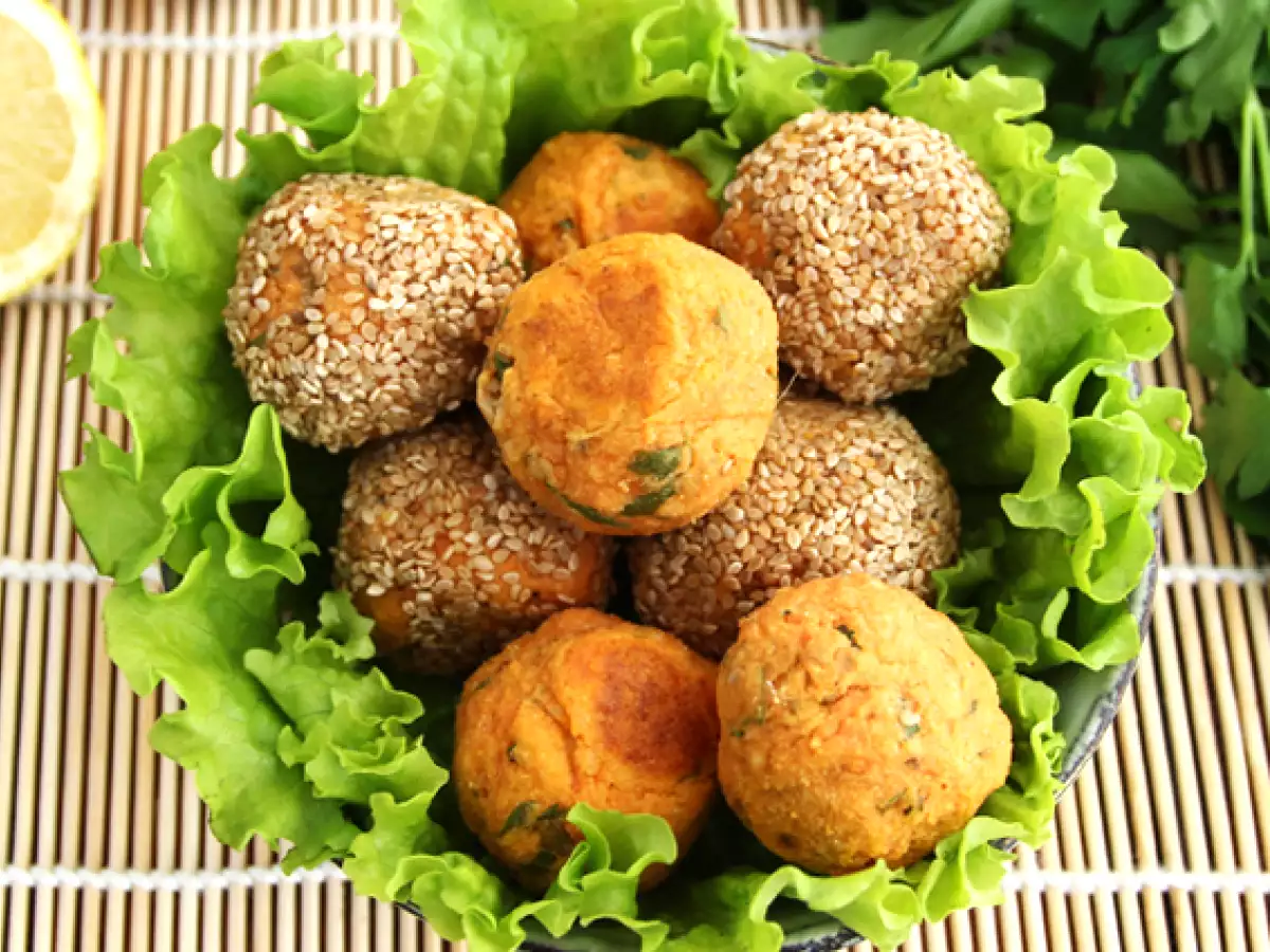 Falafel iz sladkega krompirja - fotografija 3