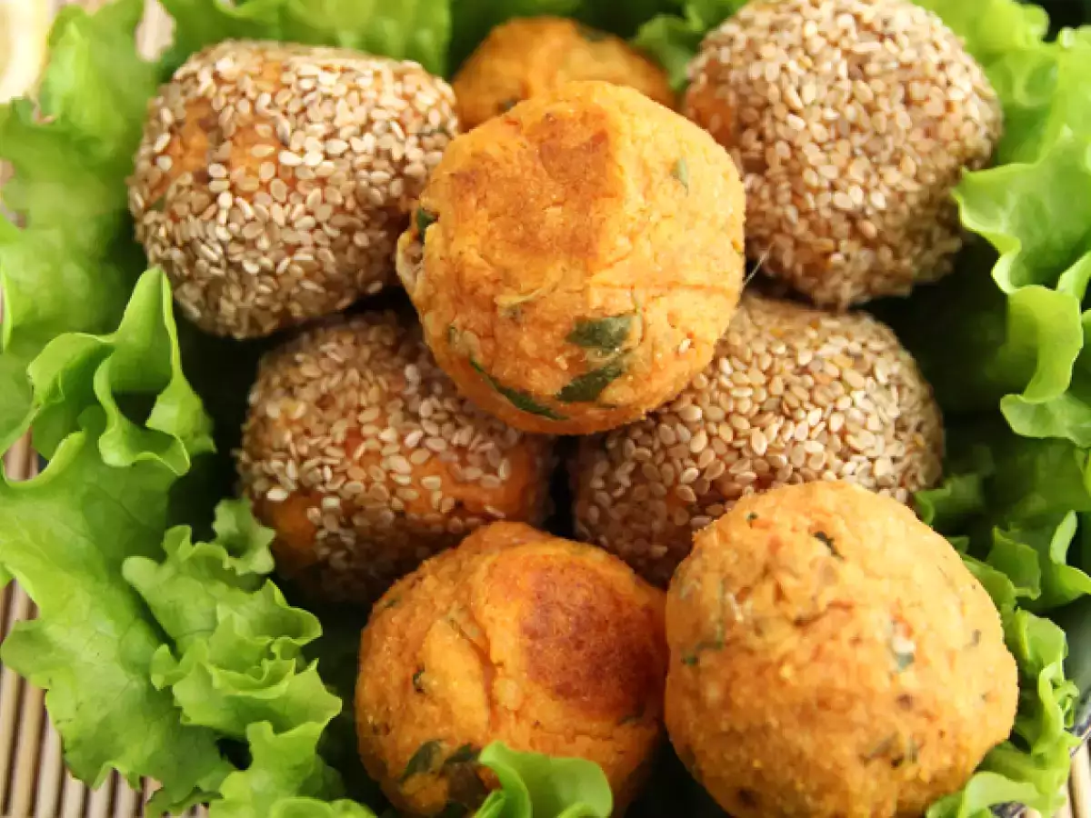 Falafli iz sladkega krompirja - fotografija 2