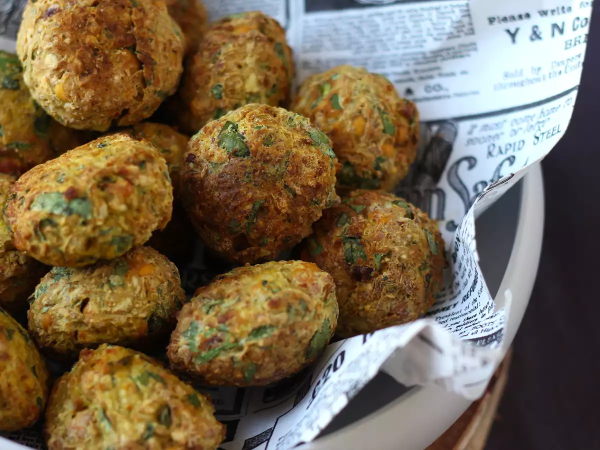 Falafli v cvrtniku na vroč zrak: hrustljavi brez cvrtja! - fotografija 5