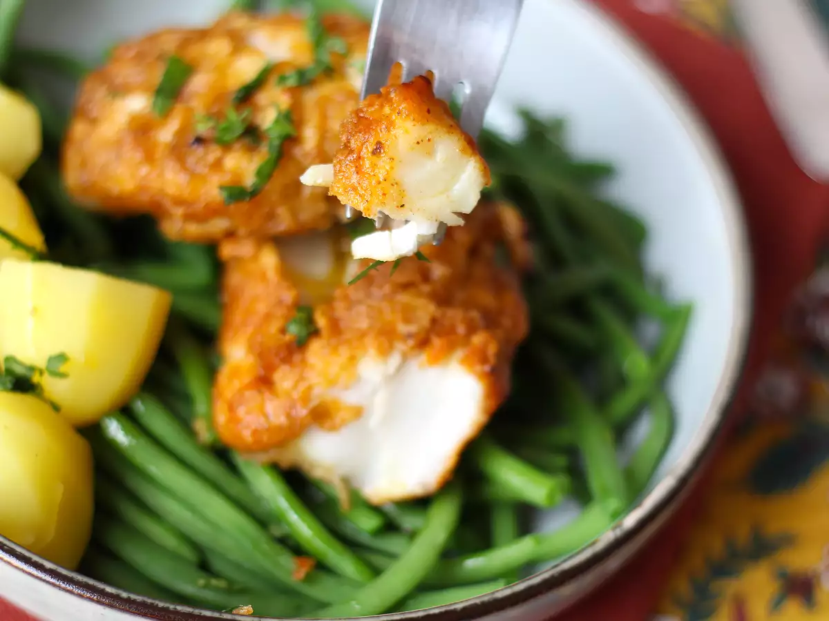 Filet trske z limono, česnom in začimbami - fotografija 4