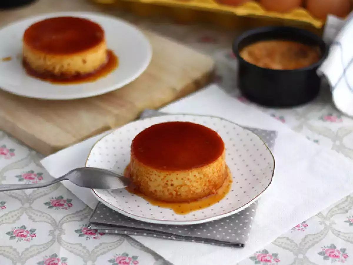 Flan iz kondenziranega mleka - fotografija 2