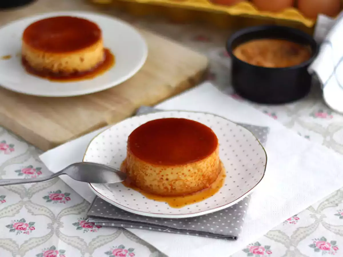 Flan s kondenziranim mlekom - fotografija 2