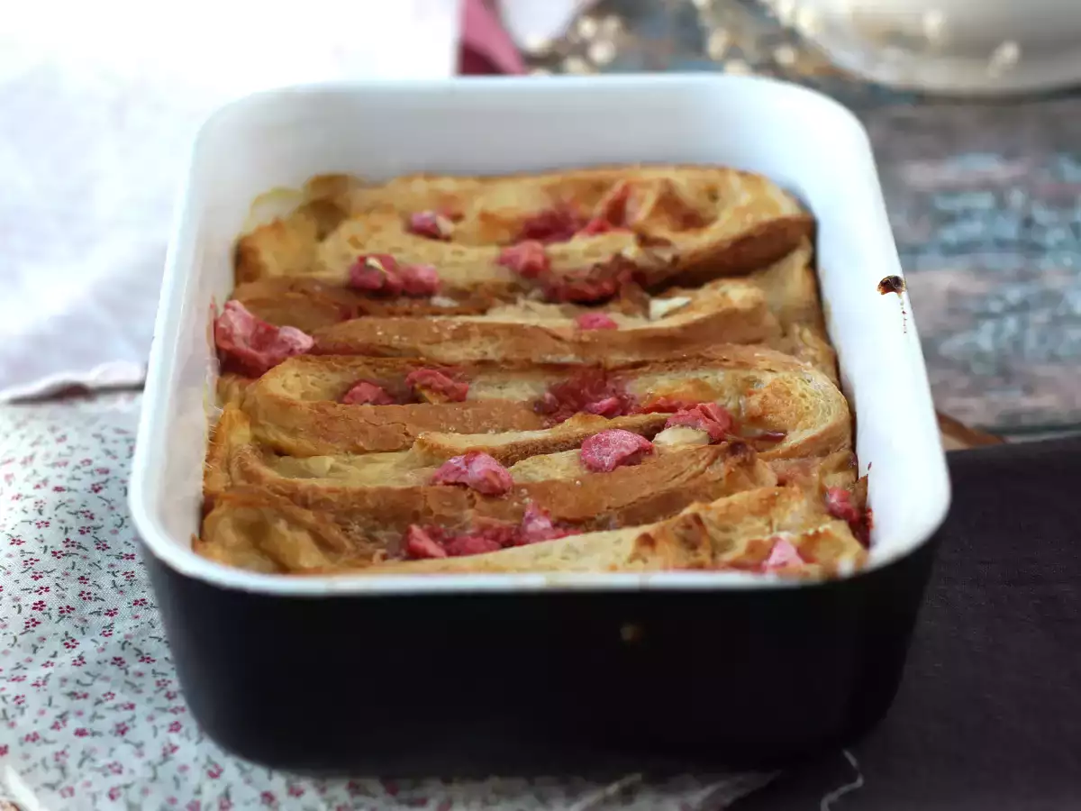 Francoske šnite iz pečice z rožnatimi pralineji – izjemno razkošen recept - fotografija 5